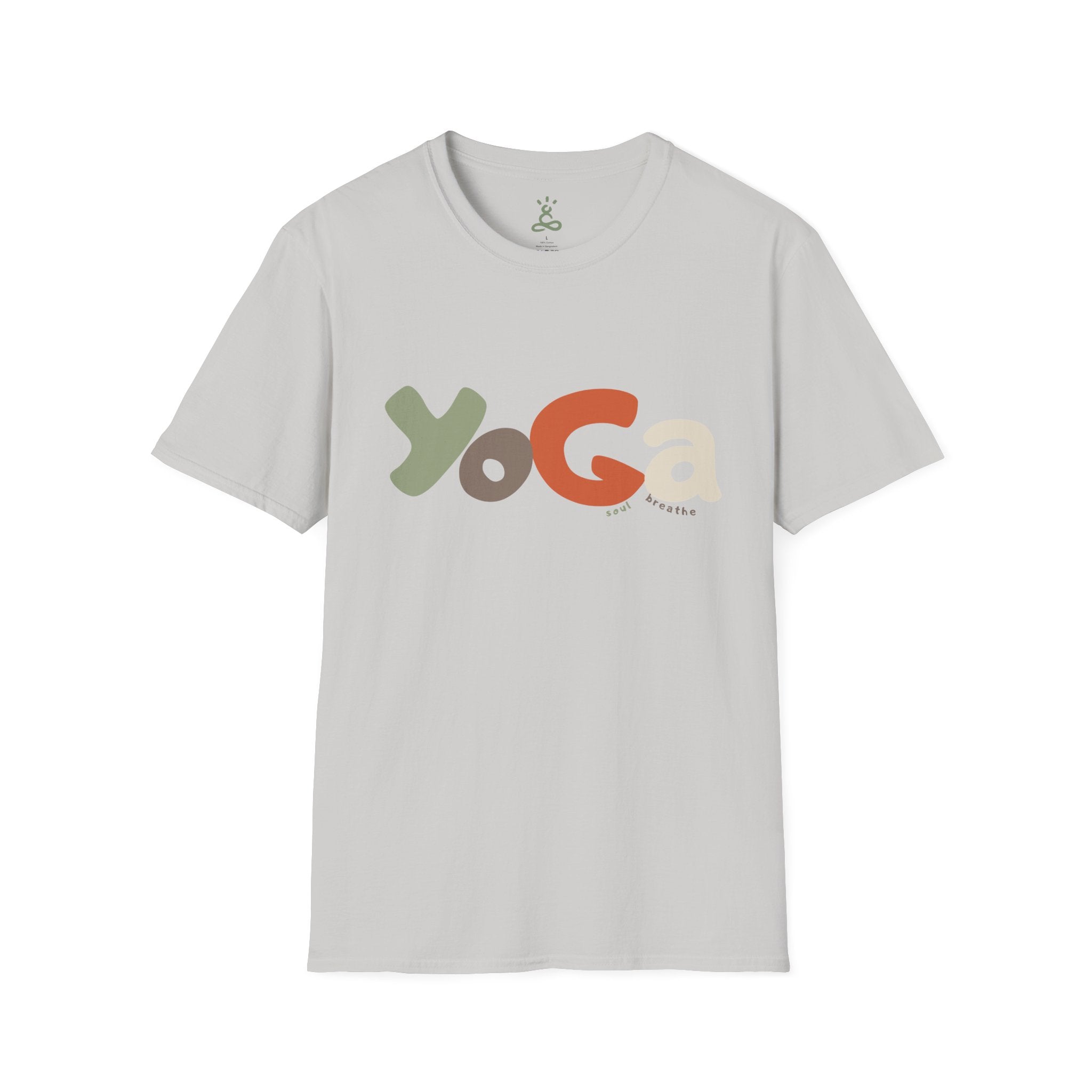 Yoga Unisex T-Shirt – Soft Style Tee for Males & Females, Perfect Gift for Spirituality, Wellness, Yoga Lovers, Casual Wear - Soul Breathe