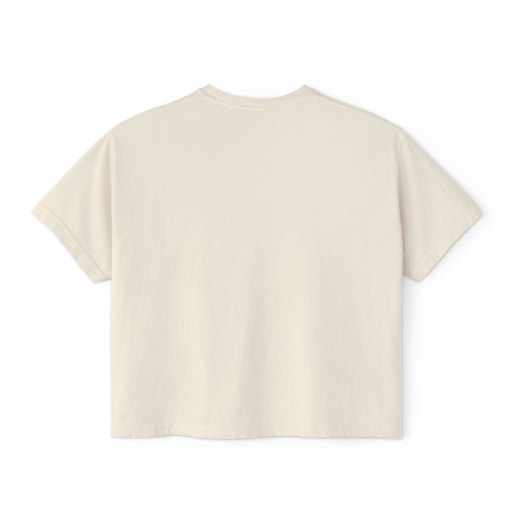 Zen Line Art Boxy Tee — Women’s Minimalist Meditation Graphic - Soul Breathe